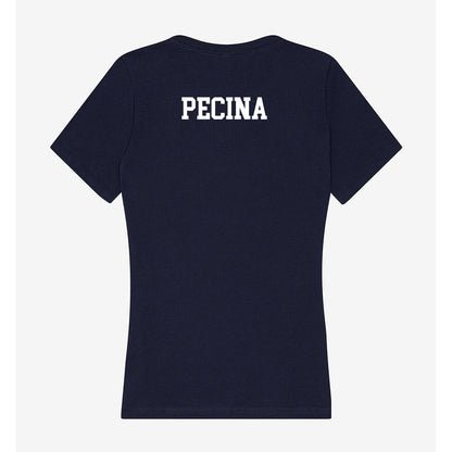 AU - NCAA Football : Jake Pecina - Women's V-Neck T-Shirt-1