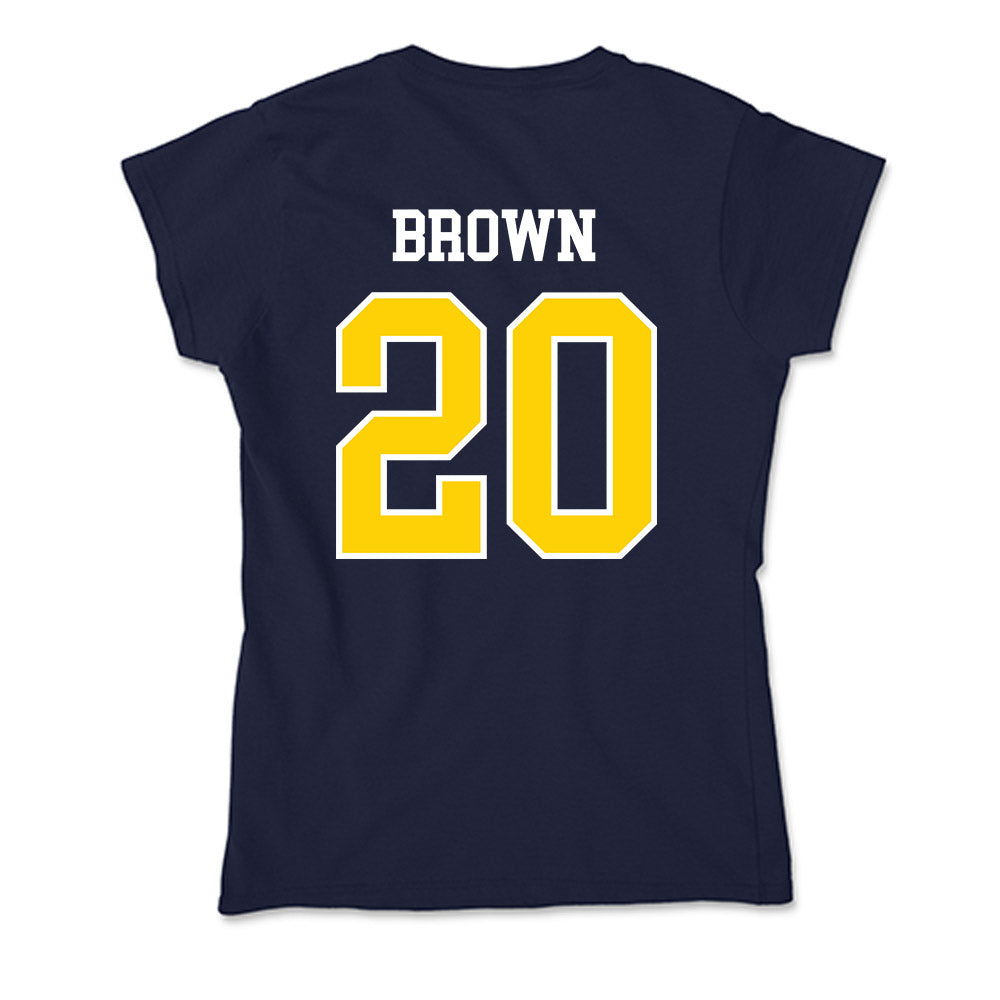 AU - NCAA Football : Dante Brown - Soft Style Women’s T-Shirt-1