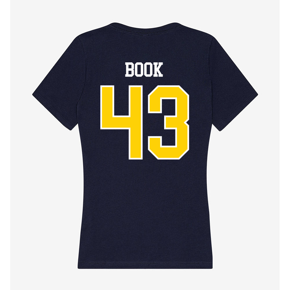 AU - NCAA Football : Avery Book - Women's V-Neck T-Shirt-1