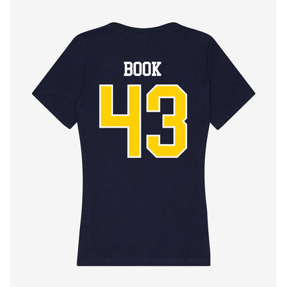 AU - NCAA Football : Avery Book - Women's V-Neck T-Shirt-1
