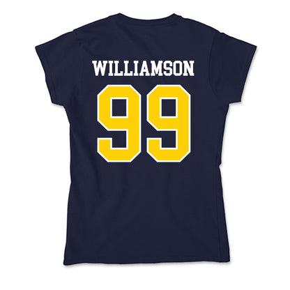 AU - NCAA Football : Khadin Williamson - Soft Style Women’s T-Shirt-1