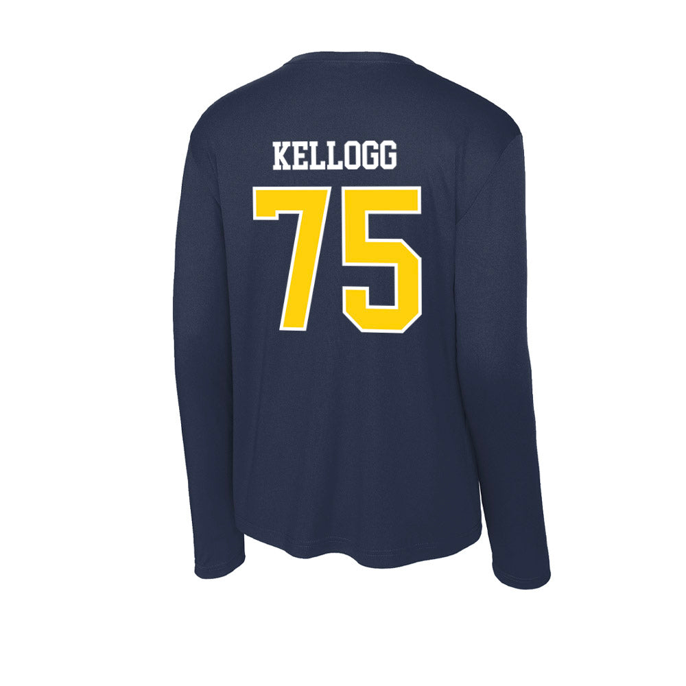 AU - NCAA Football : Preston Kellogg - Activewear Long Sleeve T-Shirt-1