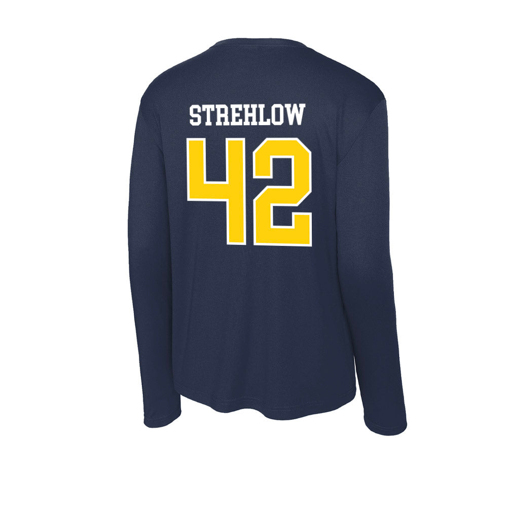 AU - NCAA Football : Ty Strehlow - Activewear Long Sleeve T-Shirt-1