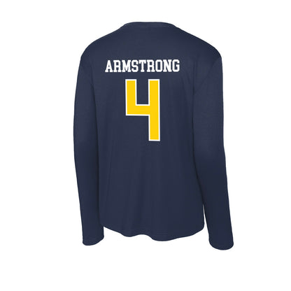 AU - NCAA Men's Basketball : Cj Armstrong - Activewear Long Sleeve T-Shirt-1