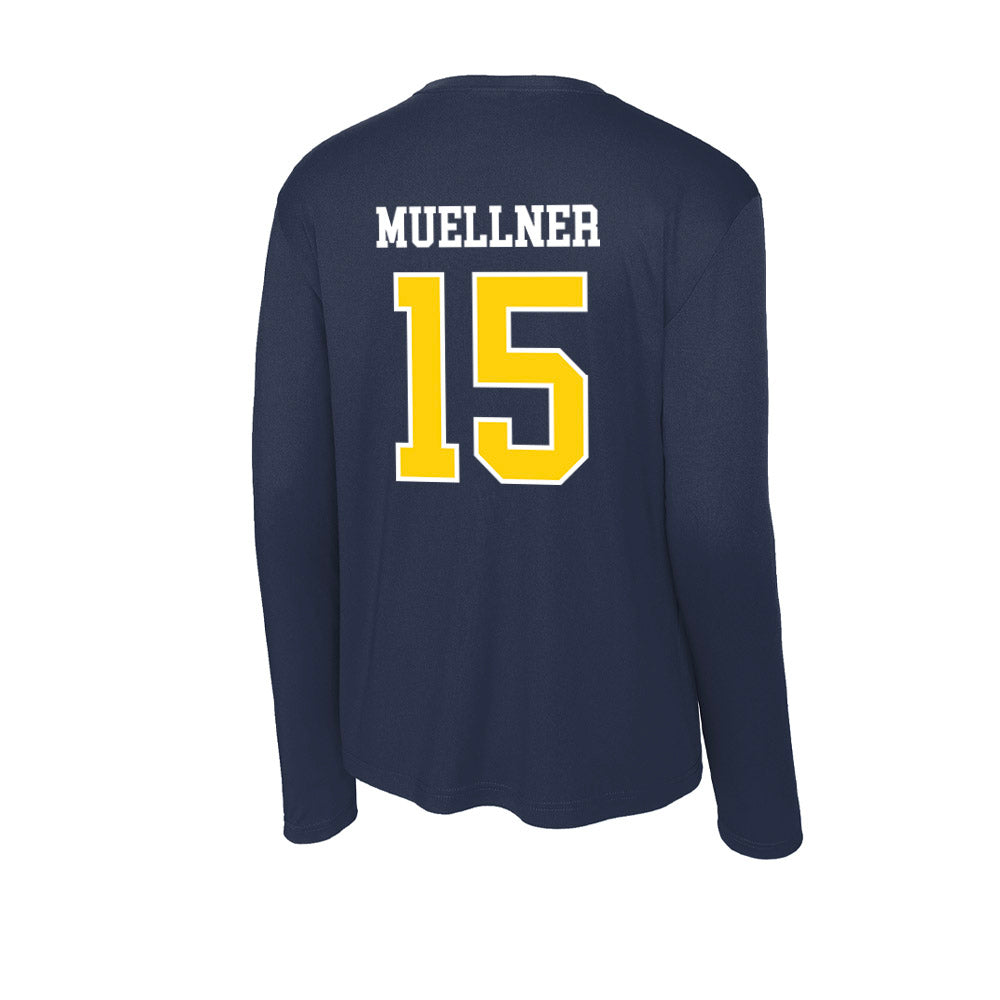 AU - NCAA Women's Volleyball : Maddie Muellner - Activewear Long Sleeve T-Shirt-1