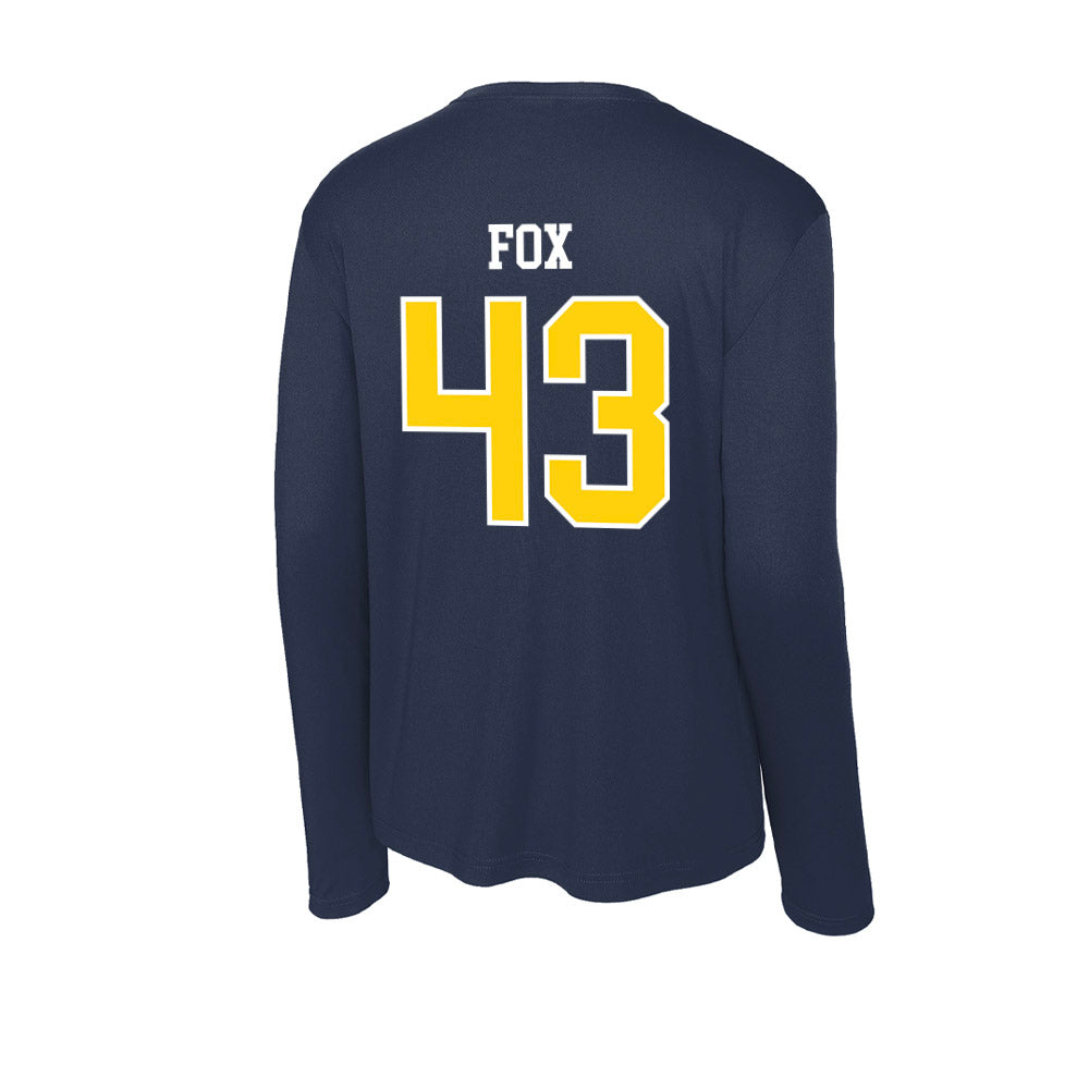 AU - NCAA Football : Teagan Fox - Activewear Long Sleeve T-Shirt-1