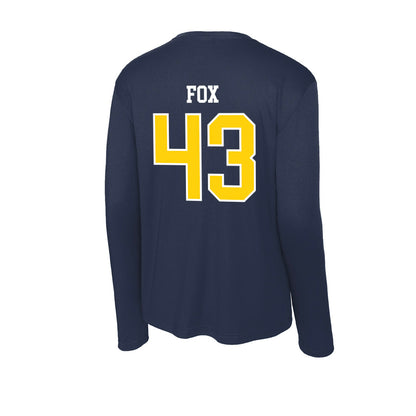 AU - NCAA Football : Teagan Fox - Activewear Long Sleeve T-Shirt-1