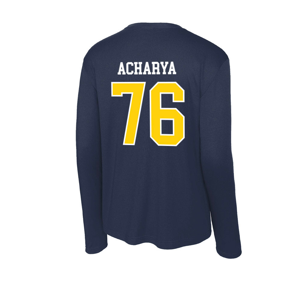 AU - NCAA Football : Shan Acharya - Activewear Long Sleeve T-Shirt-1