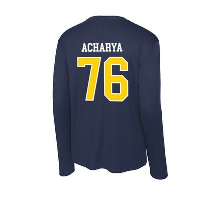 AU - NCAA Football : Shan Acharya - Activewear Long Sleeve T-Shirt-1