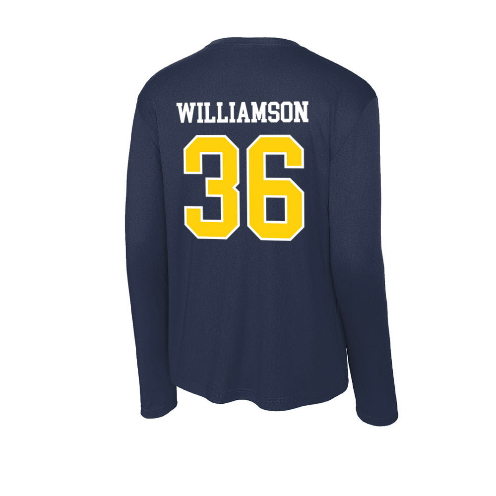AU - NCAA Football : DeMaris Williamson - Activewear Long Sleeve T-Shirt-1