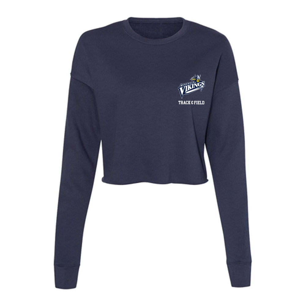 AU - NCAA Men's Track & Field : Francis Mulbah - Women's Cropped Crew Fleece-0