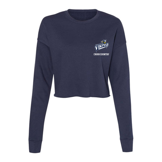 AU - NCAA Men's Cross Country : Bryant Keller - Women's Cropped Crew Fleece-0
