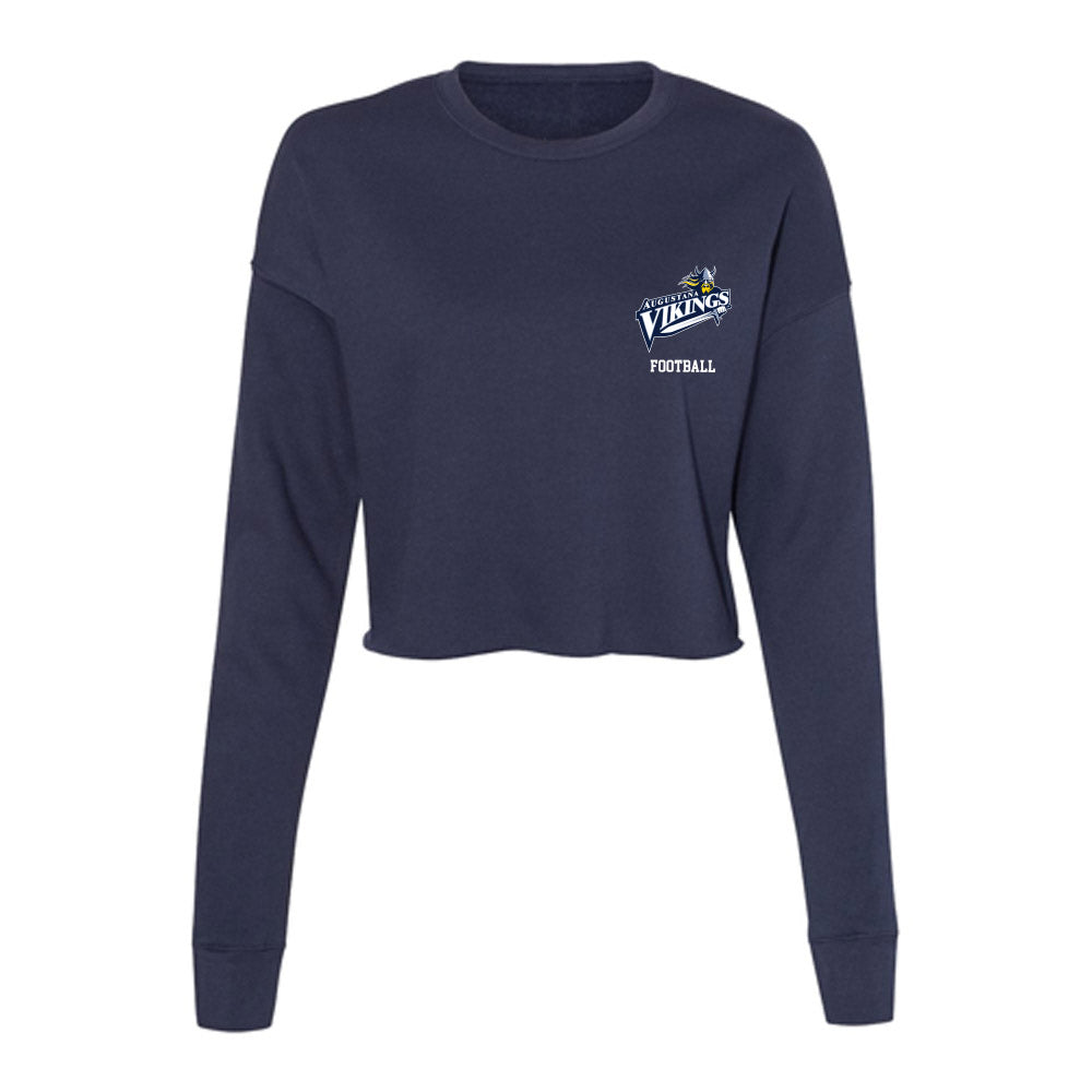 AU - NCAA Football : Jayden Cathey - Women's Cropped Crew Fleece-0