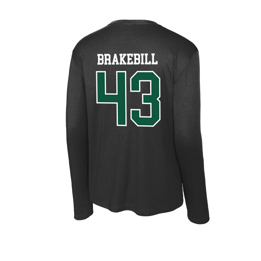 Northeastern State - NCAA Football : Kale Brakebill - Activewear Long Sleeve T-Shirt-1
