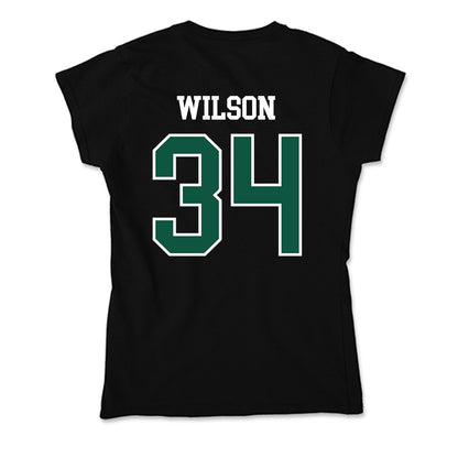 Northeastern State - NCAA Football : Donniel Wilson - Soft Style Women’s T-Shirt-1