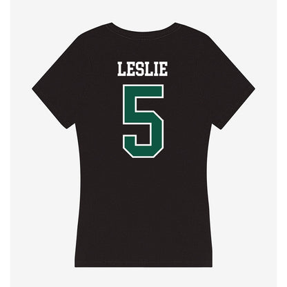 Northeastern State - NCAA Softball : Victoria Leslie - Women's V-Neck T-Shirt-1