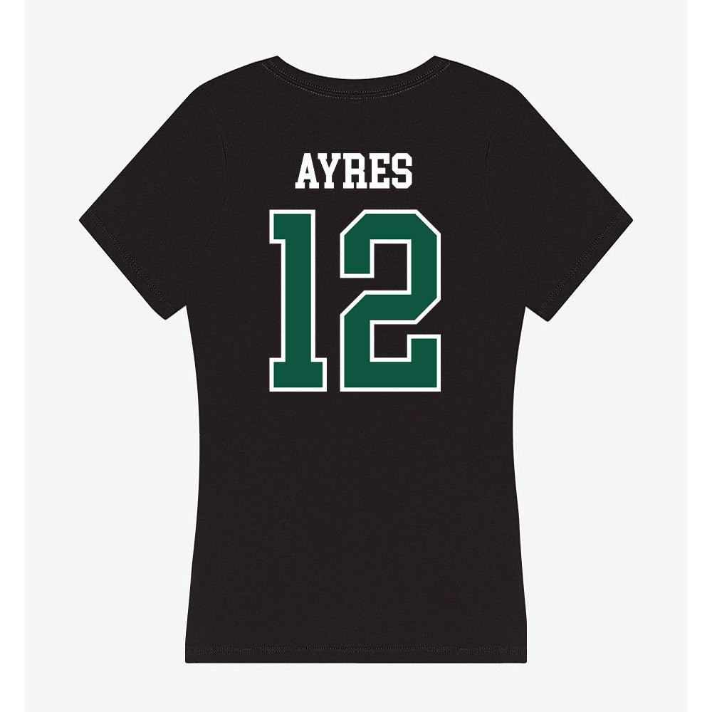 Northeastern State - NCAA Baseball : Colton Ayres - Women's V-Neck T-Shirt-1