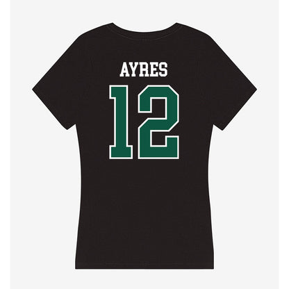 Northeastern State - NCAA Baseball : Colton Ayres - Women's V-Neck T-Shirt-1