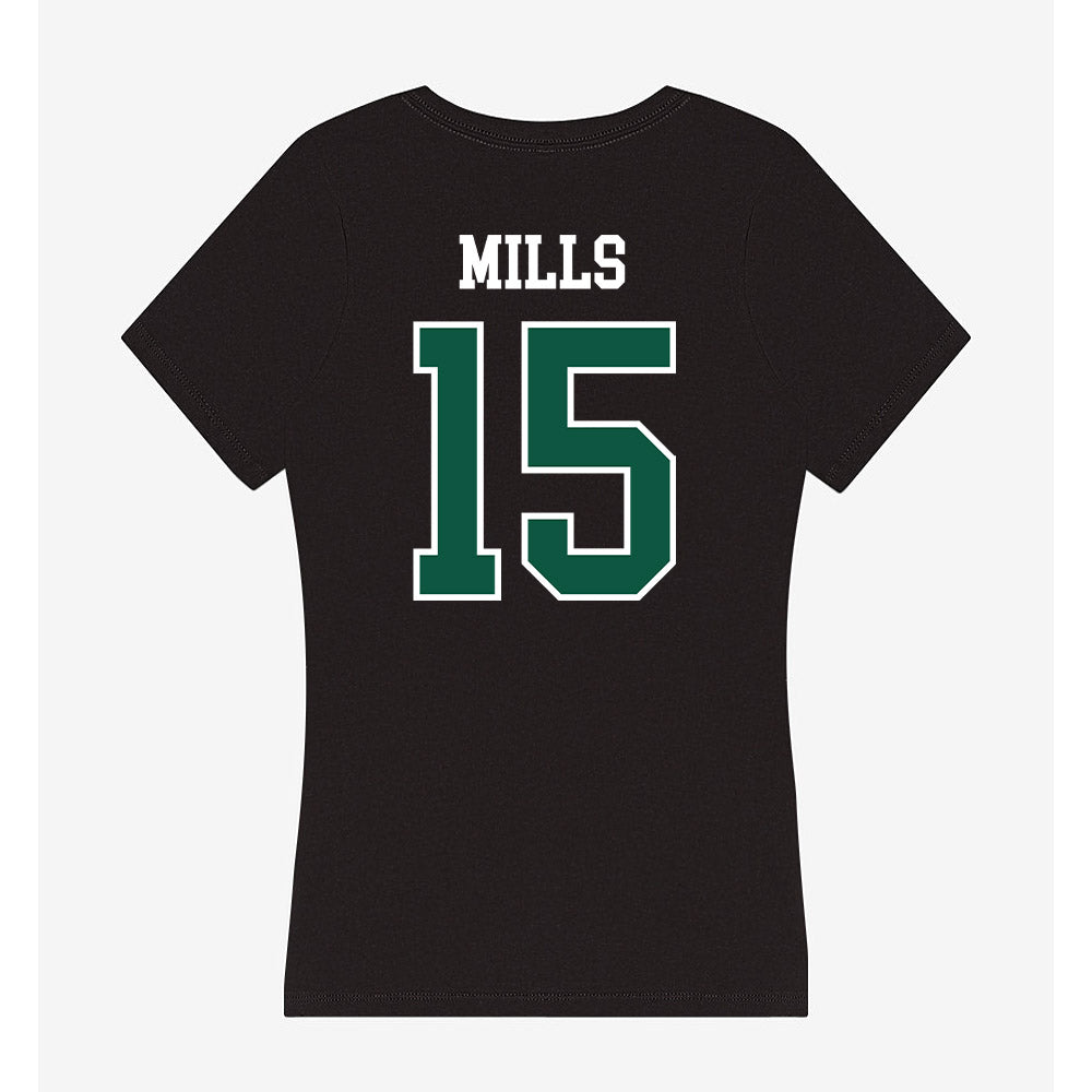 Northeastern State - NCAA Softball : Delaney Mills - Women's V-Neck T-Shirt-1