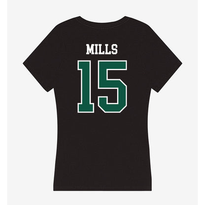 Northeastern State - NCAA Softball : Delaney Mills - Women's V-Neck T-Shirt-1