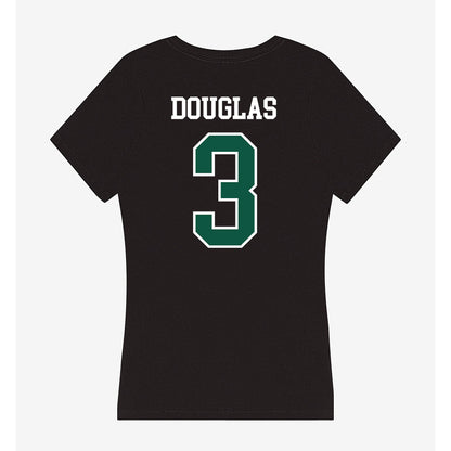 Northeastern State - NCAA Women's Basketball : Deyanna Douglas - Women's V-Neck T-Shirt-1