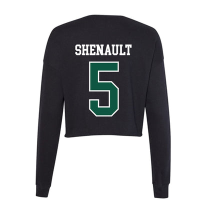 Northeastern State - NCAA Football : La'Vontae Shenault - Women's Cropped Crew Fleece-1