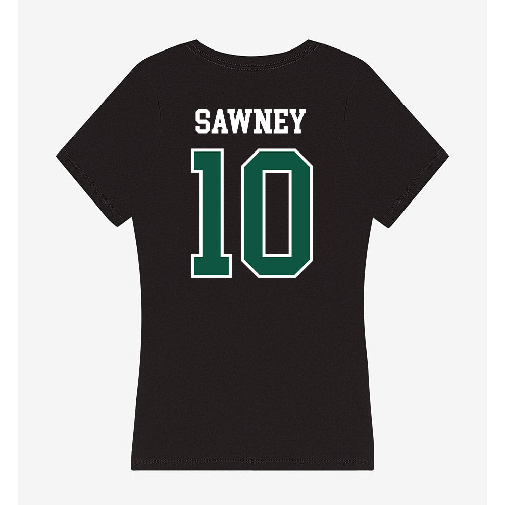 Northeastern State - NCAA Softball : Macie Sawney - Women's V-Neck T-Shirt-1