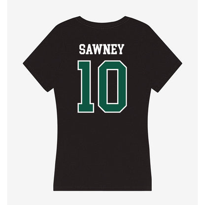 Northeastern State - NCAA Softball : Macie Sawney - Women's V-Neck T-Shirt-1