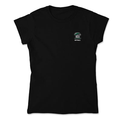 Northeastern State - NCAA Softball : Savannah Evans - Soft Style Women’s T-Shirt-0