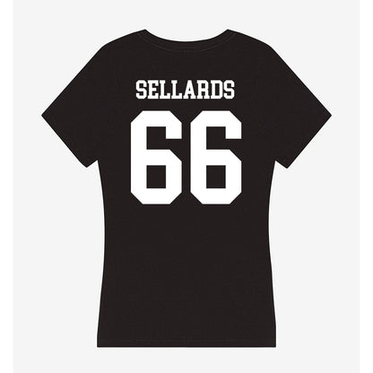 Nevada - NCAA Football : Henry Sellards - Women's V-Neck T-Shirt-1