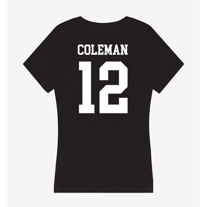 Nevada - NCAA Men's Basketball : Jeriah Coleman - Women's V-Neck T-Shirt-1