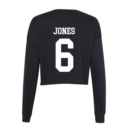 Nevada - NCAA Football : Carter Jones - Women's Cropped Crew Fleece-1