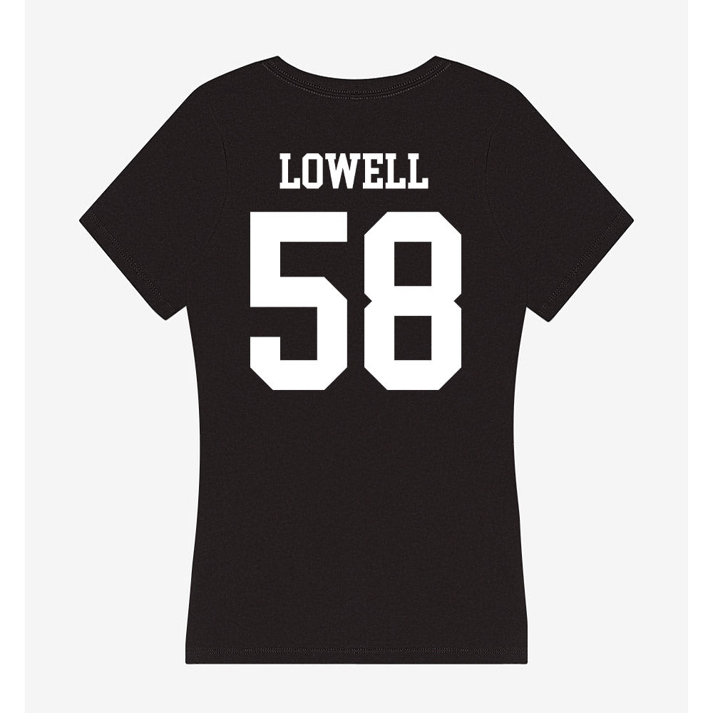 Nevada - NCAA Football : Ethan Lowell - Women's V-Neck T-Shirt-1