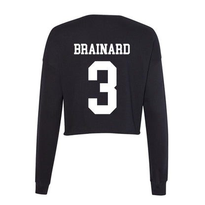 Nevada - NCAA Baseball : Aidan Brainard - Women's Cropped Crew Fleece-1