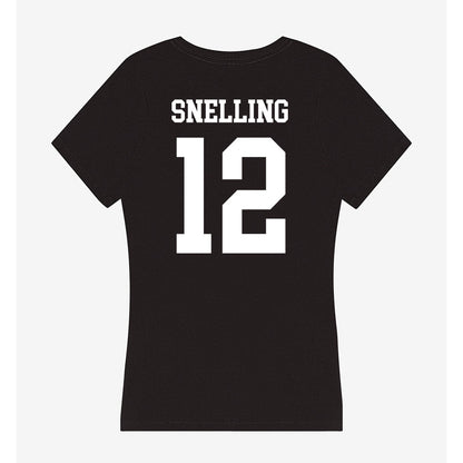 Nevada - NCAA Football : Bryson Snelling - Women's V-Neck T-Shirt-1