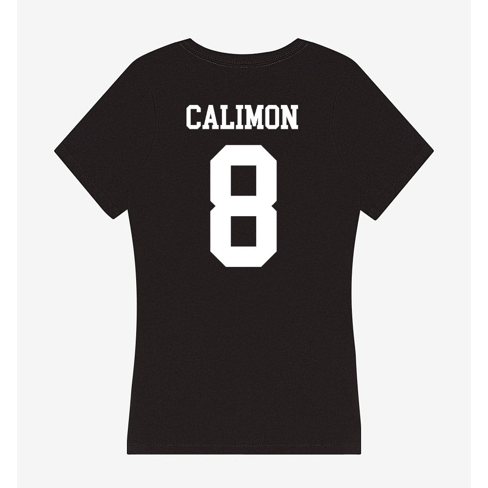 Nevada - NCAA Football : Daijon Calimon - Women's V-Neck T-Shirt-1