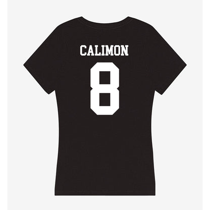 Nevada - NCAA Football : Daijon Calimon - Women's V-Neck T-Shirt-1