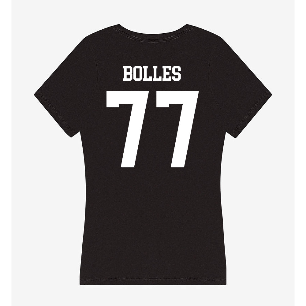 Nevada - NCAA Football : John Bolles - Women's V-Neck T-Shirt-1
