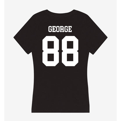 Nevada - NCAA Football : Hayden George - Women's V-Neck T-Shirt-1