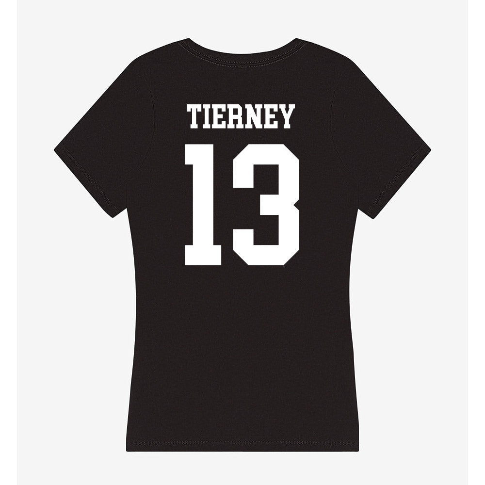 Nevada - NCAA Baseball : Eddie Tierney - Women's V-Neck T-Shirt-1