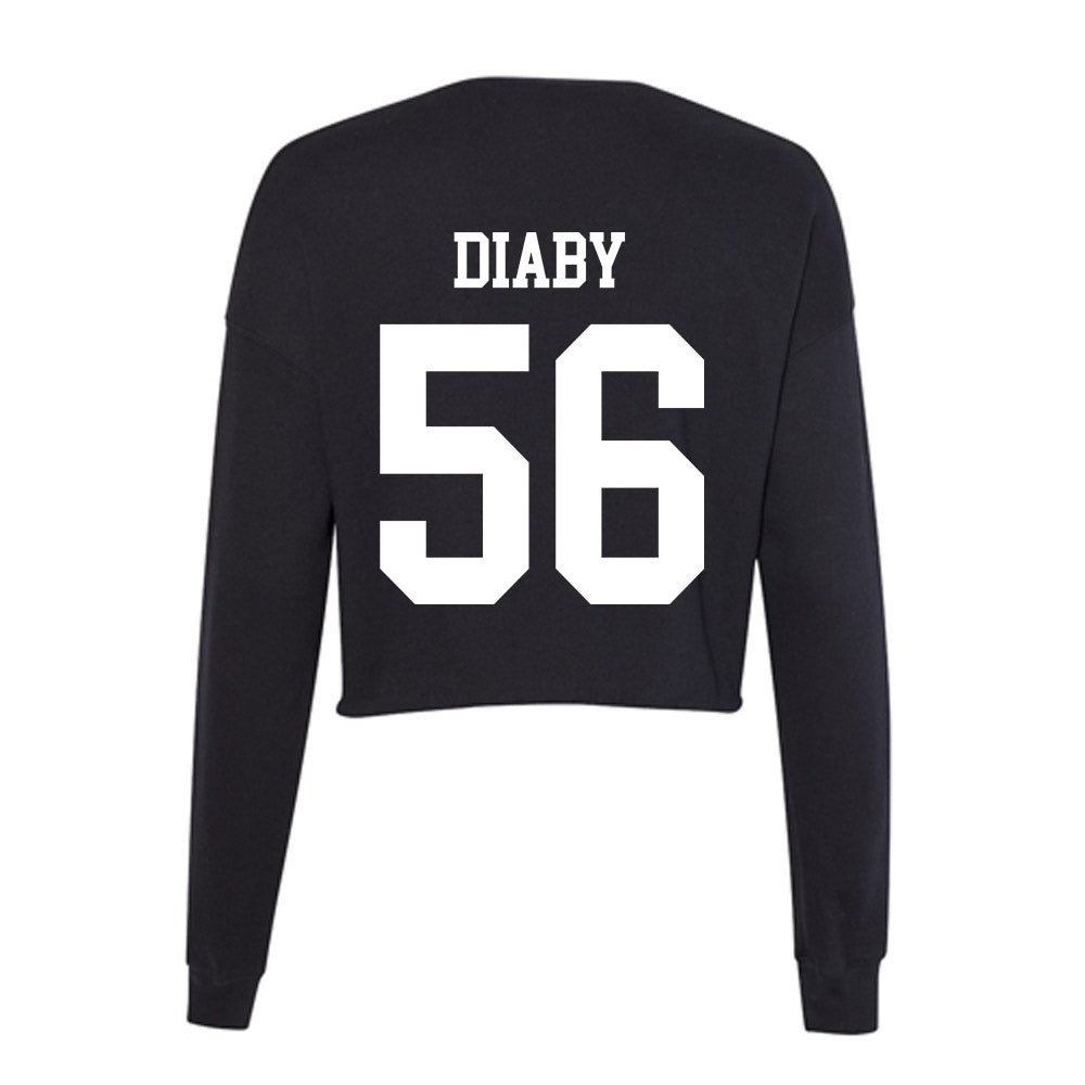 Nevada - NCAA Football : Hadine Diaby - Women's Cropped Crew Fleece-1