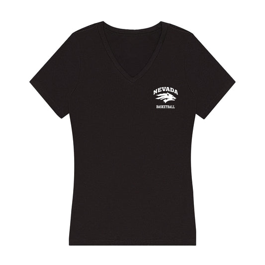 Nevada - NCAA Women's Basketball : Monet Bloom - Women's V-Neck T-Shirt-0