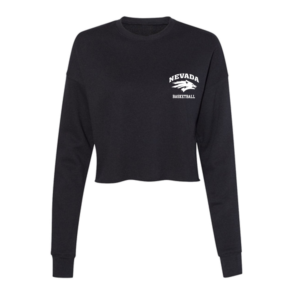 Nevada - NCAA Women's Basketball : Izzy Sullivan - Women's Cropped Crew Fleece-0