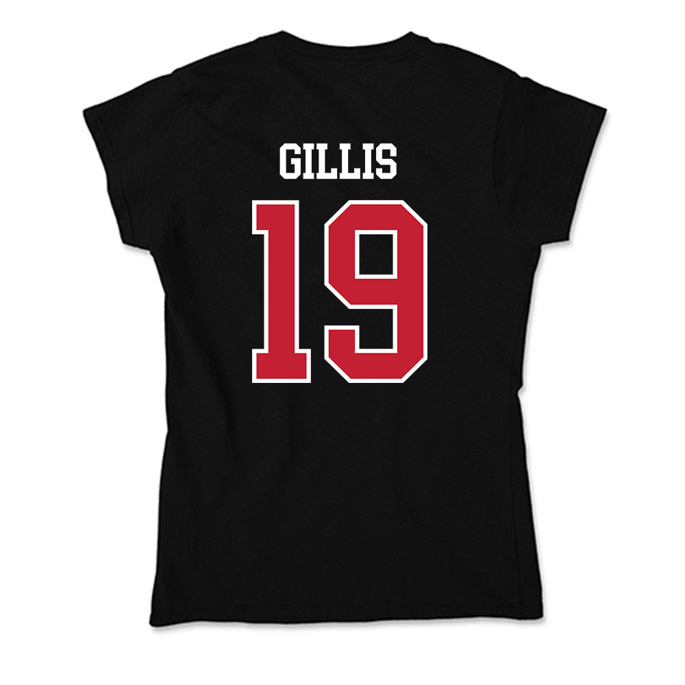 Ball State - NCAA Baseball : Jacob Gillis - Soft Style Women’s T-Shirt-1