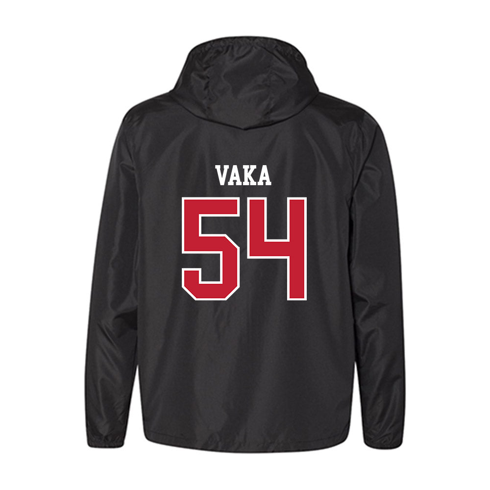 Ball State - NCAA Football : Spencer Vaka - Windbreaker-1