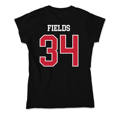 Ball State - NCAA Football : Derek "DJ" Fields - Soft Style Women’s T-Shirt-1