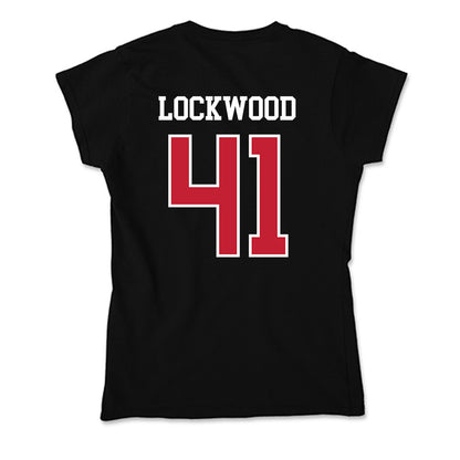 Ball State - NCAA Baseball : Caden Lockwood - Soft Style Women’s T-Shirt-1