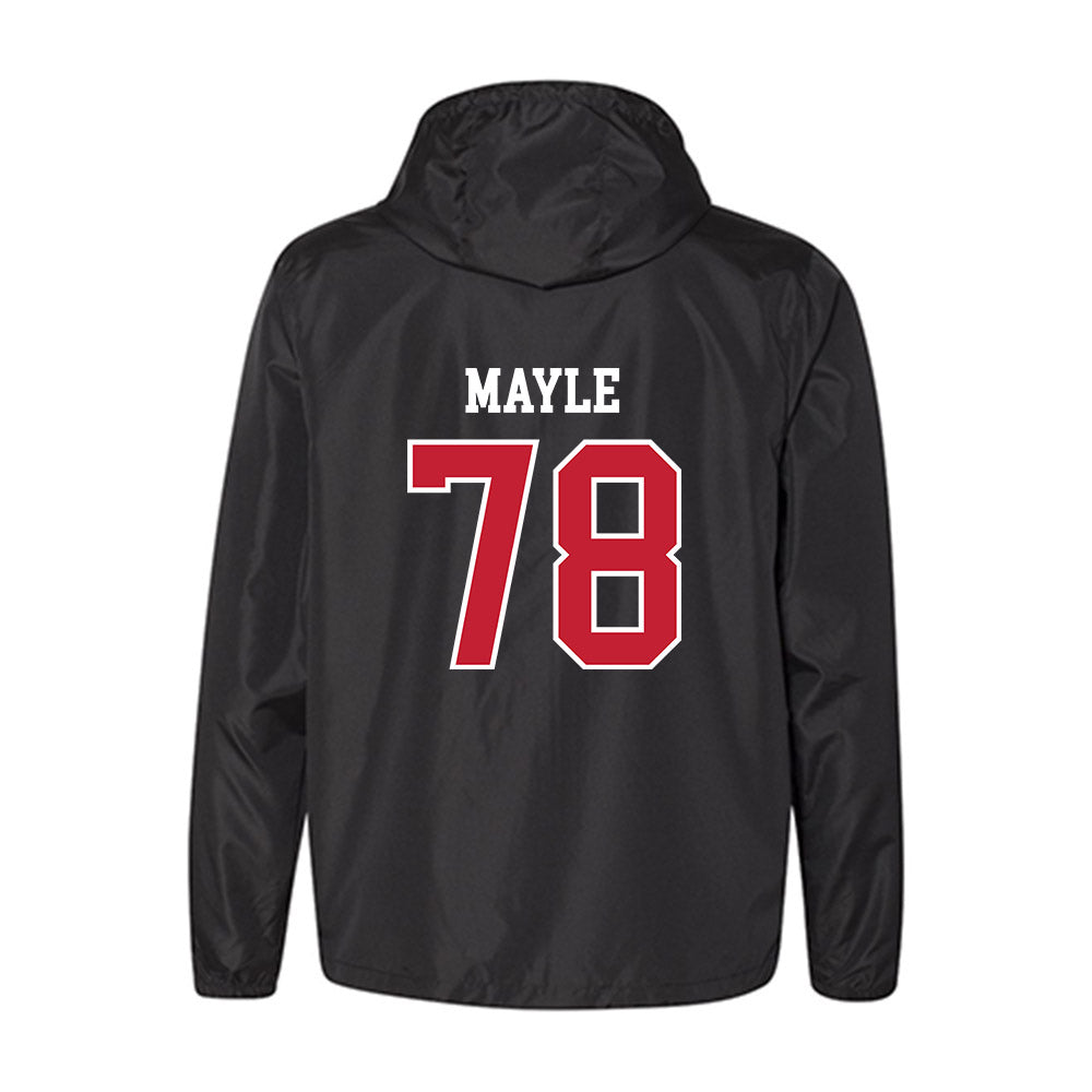 Ball State - NCAA Football : Kaden Mayle - Windbreaker-1