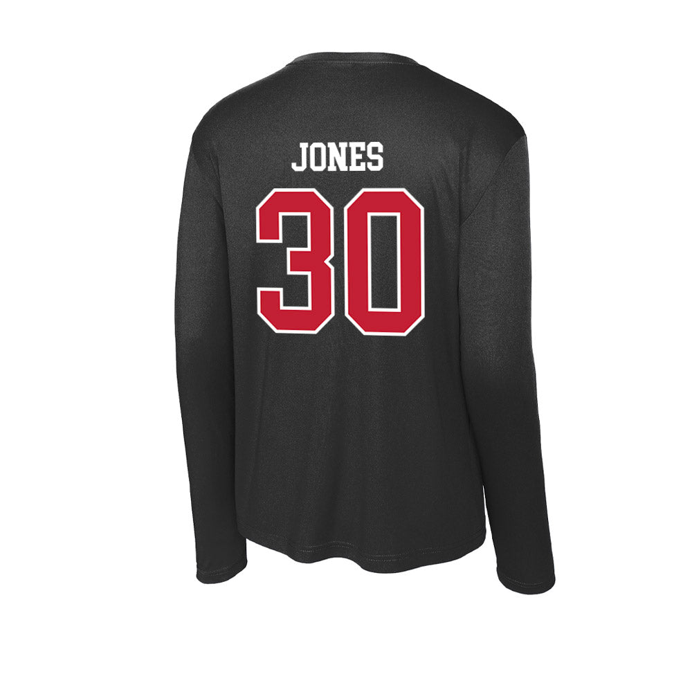 Ball State - NCAA Football : Jalon Jones - Activewear Long Sleeve T-Shirt-1