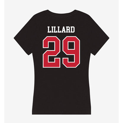 Ball State - NCAA Football : Micah Lillard - Women's V-Neck T-Shirt-1